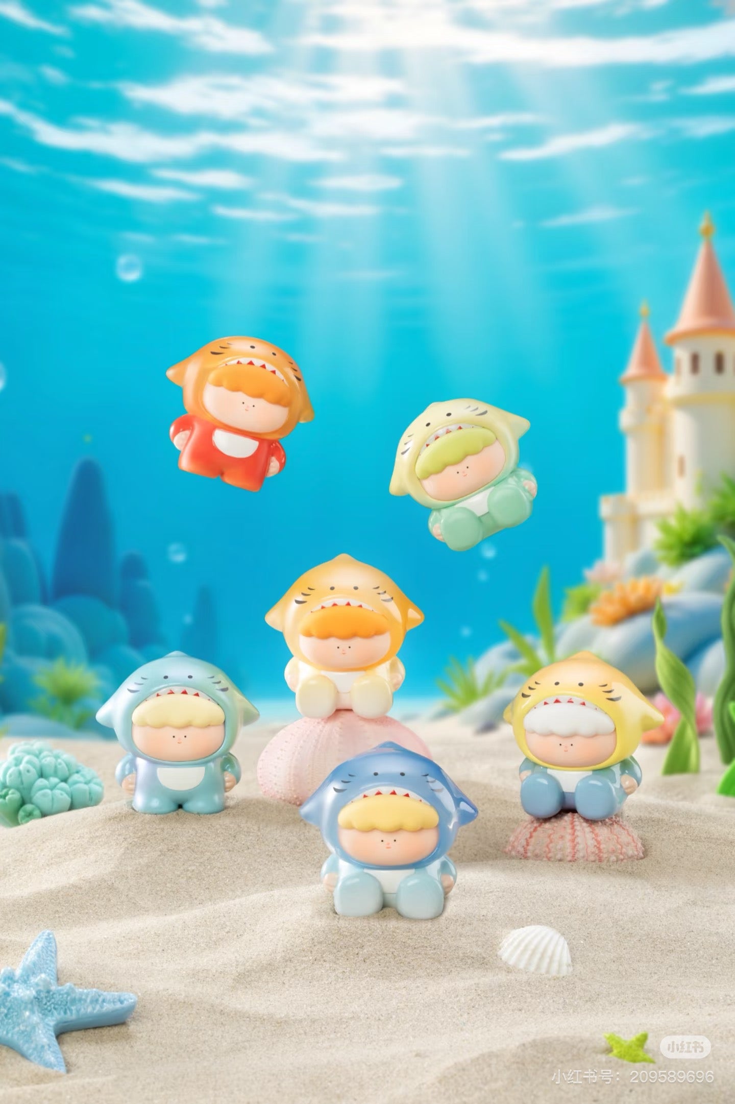 【NEW ARRIVAL-RESTOCK】Sharki Mini Bean Toy
