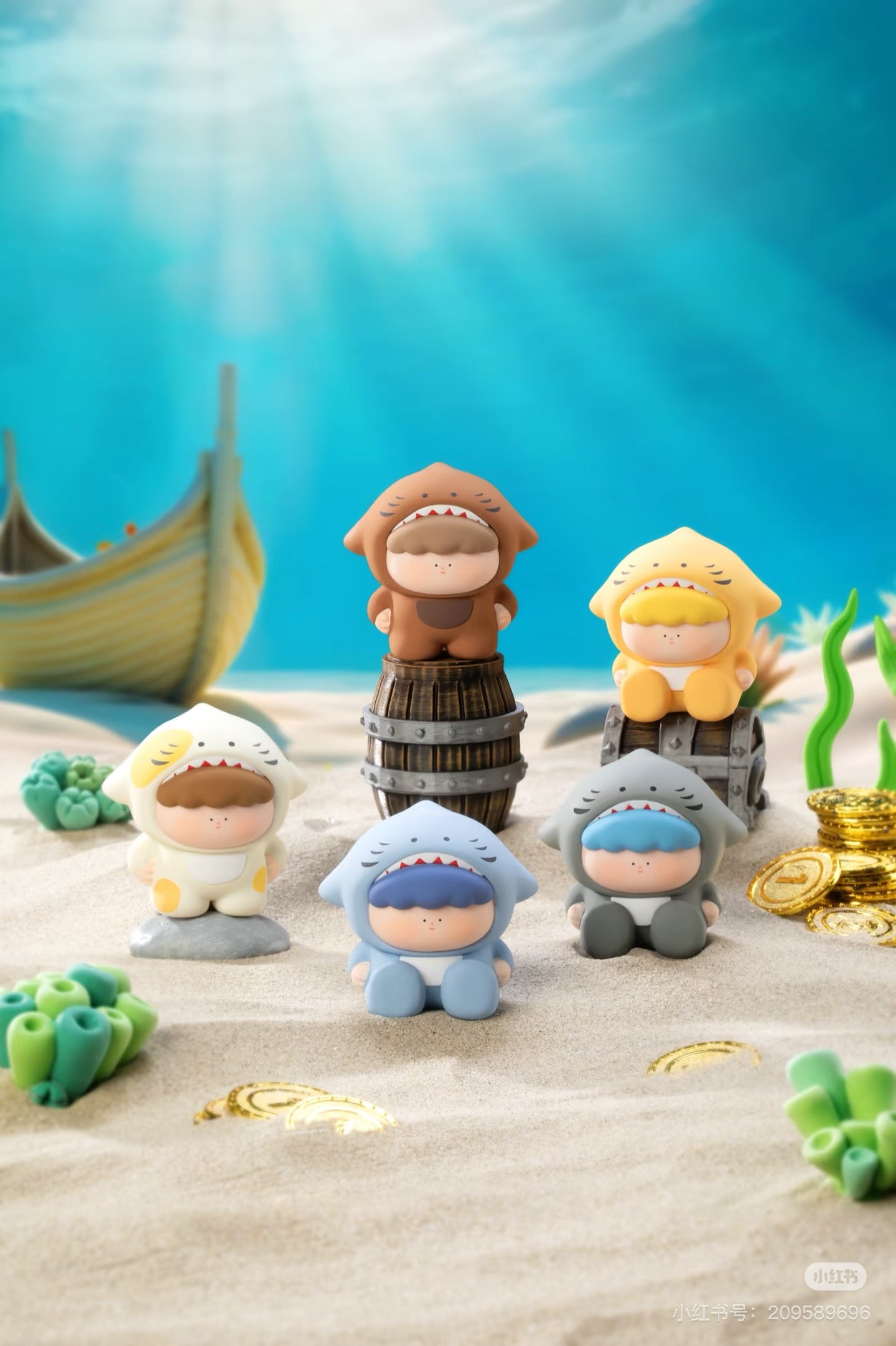 【NEW ARRIVAL-RESTOCK】Sharki Mini Bean Toy