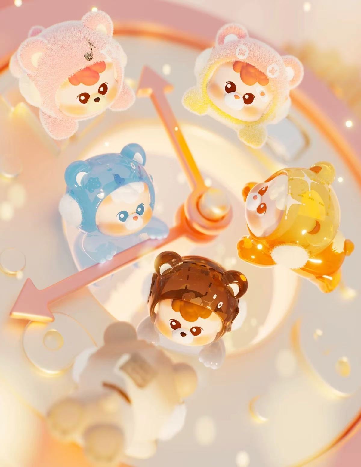 【NEW ARRIVAL】DiuDiu Baby 24/7 Cuddle Mini Bean Toy,3 boxes