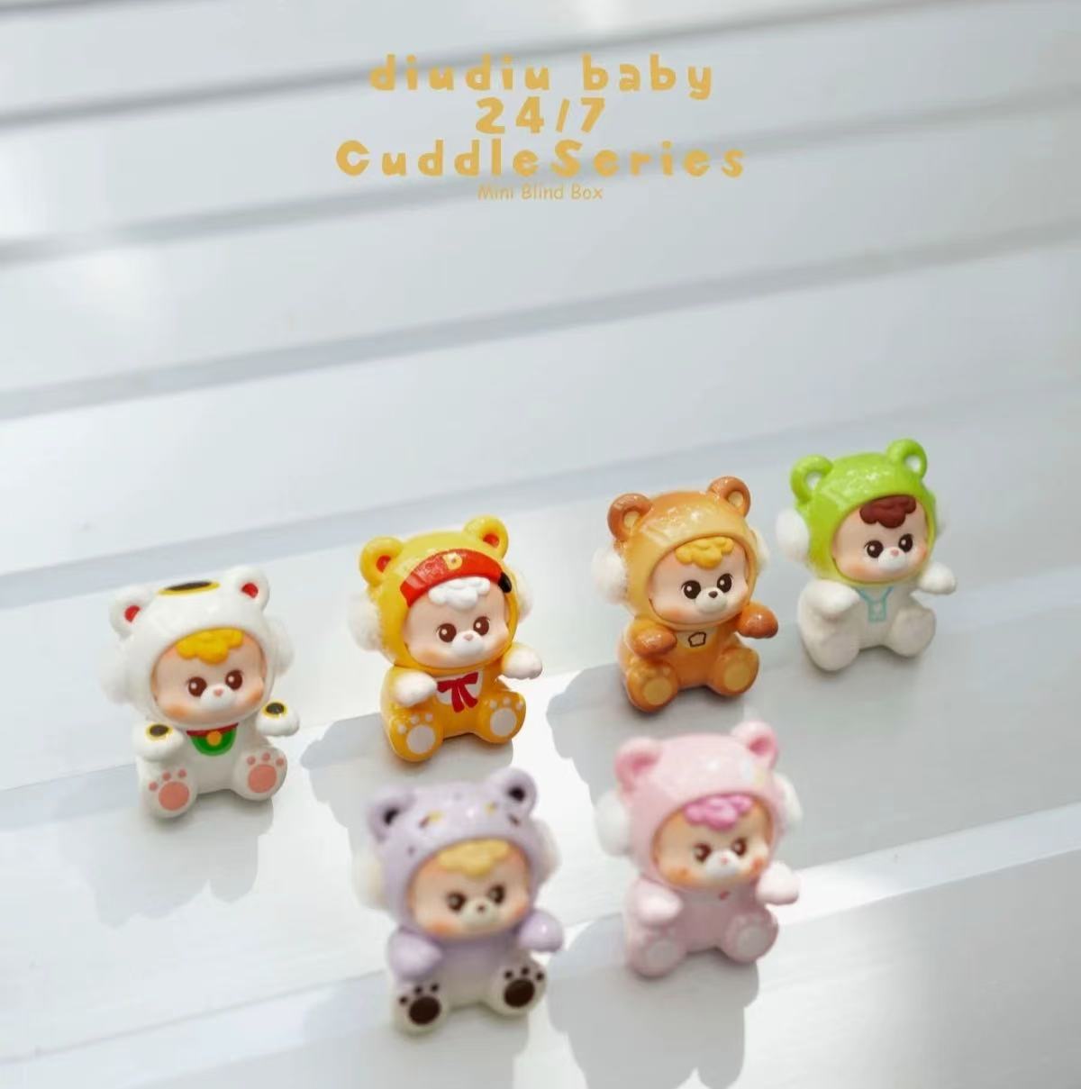 【NEW ARRIVAL】DiuDiu Baby 24/7 Cuddle Mini Bean Toy,3 boxes