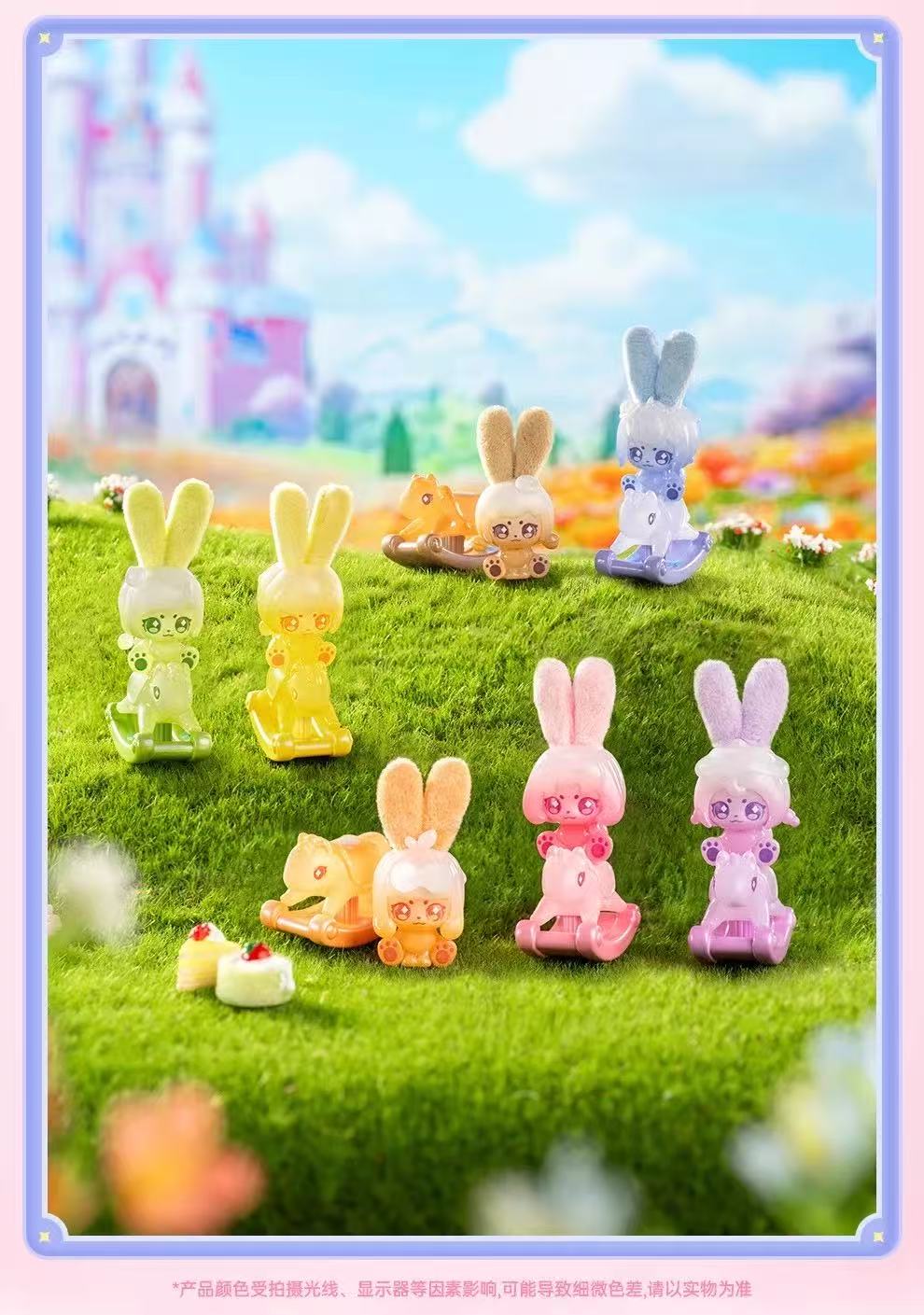 【NEW ARRIVAL】Cup Rabbits Teeny-Weeny Fruity Mini Bean Toy,2 In 1 Bag,2 bags