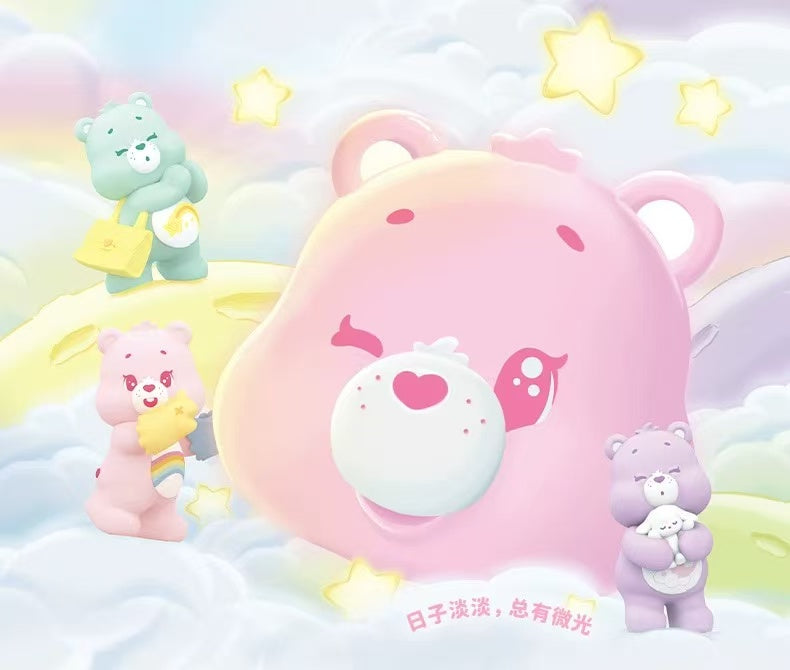 【NEW ARRIVAL】Care Bears Glimmer Daily Life Bear Head Mini Bean Toy,3 In 1 Box