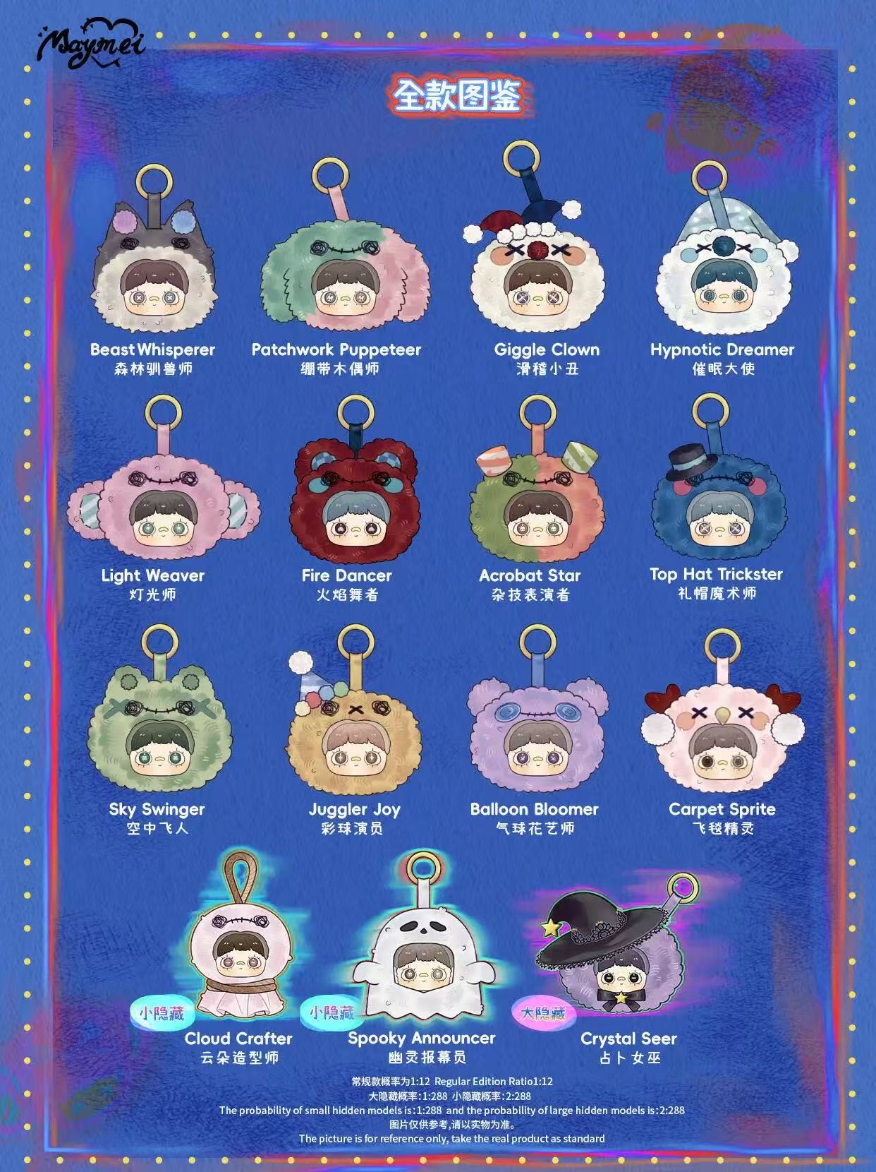 【NEW ARRIVAL】Maymei Circus Plush Doll