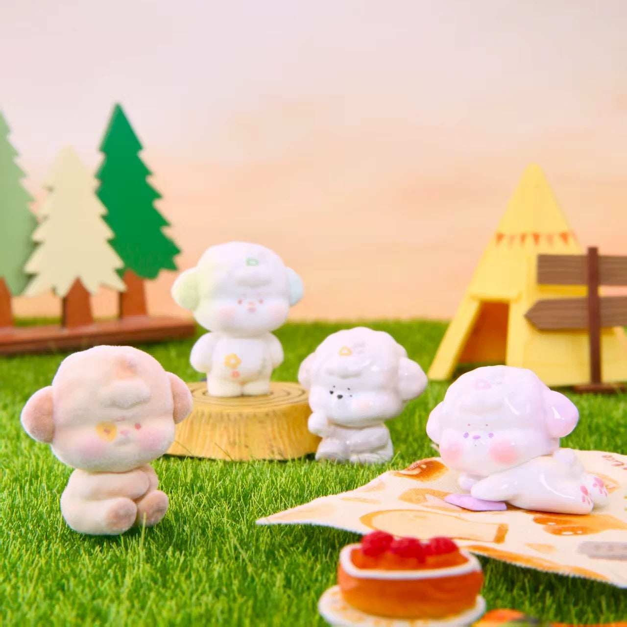 【NEW ARRIVAL】Moji Forest Pals Mini Bean Toy, 4 In 1 Bag