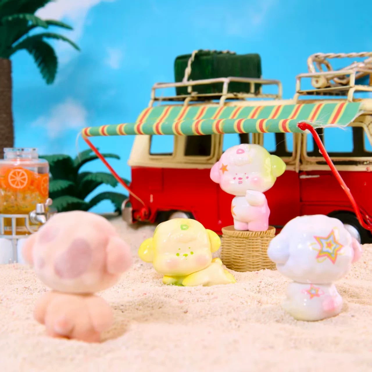 【NEW ARRIVAL】Moji Forest Pals Mini Bean Toy, 4 In 1 Bag