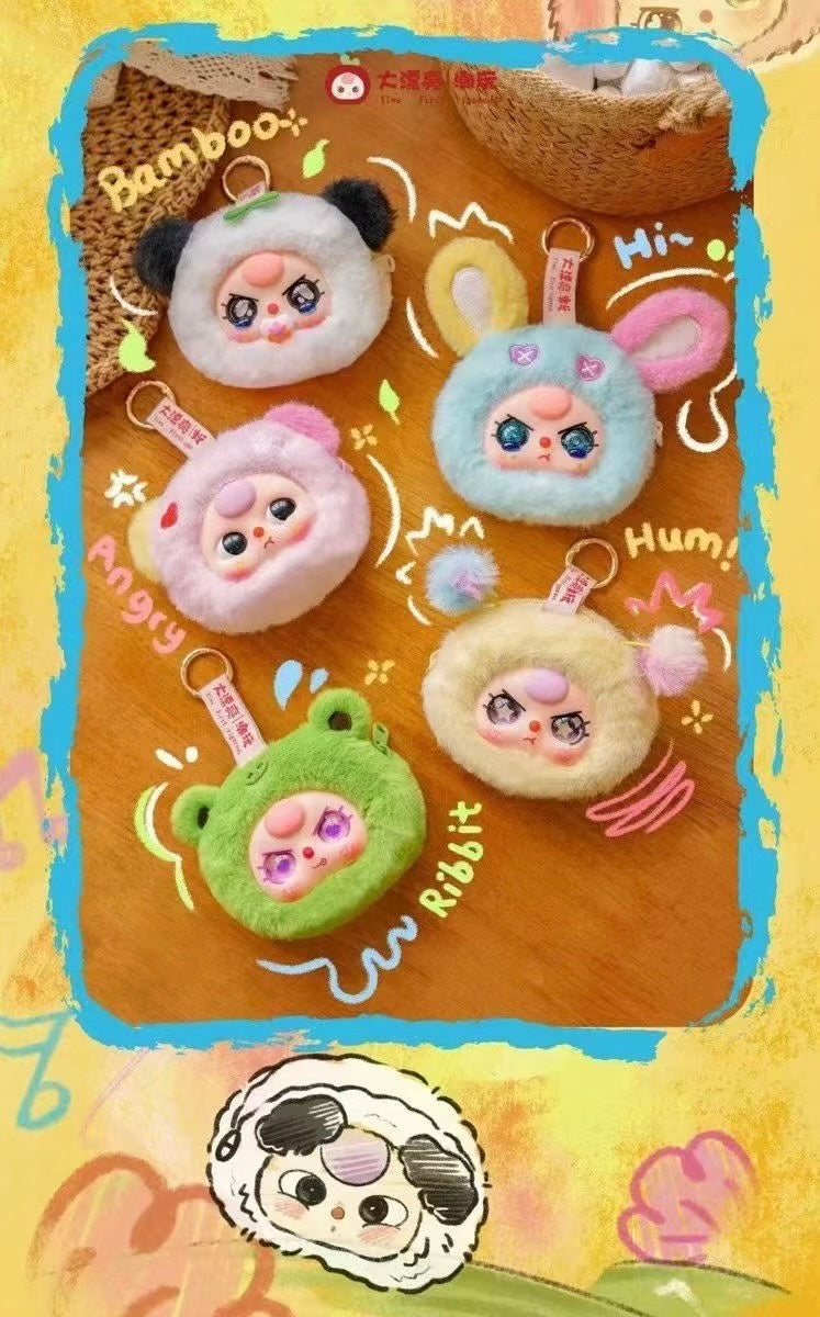 【NEW ARRIVAL】Baby 3 Storage Pouches Plush Doll