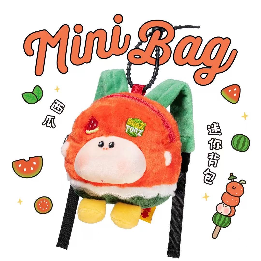 【NEW ARRIVAL-RESTOCK】SUNZ TONZ Momopop Fruit Mini Bag Plush