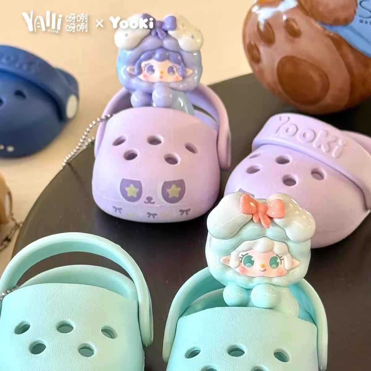 【NEW ARRIVAL】Yooki Hole Shoes Pendant Toy,4 bags