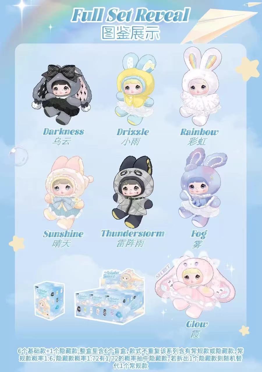 【NEW ARRIVAL】Nommi Weather Forest Plush Doll