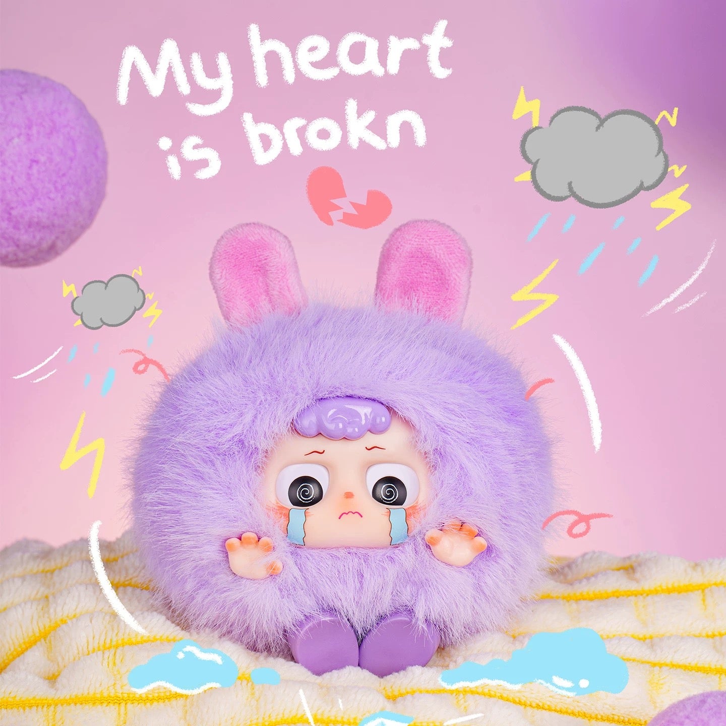 【NEW ARRIVAL-KIKI'S ROOM】Heyme Spooky Plush Doll