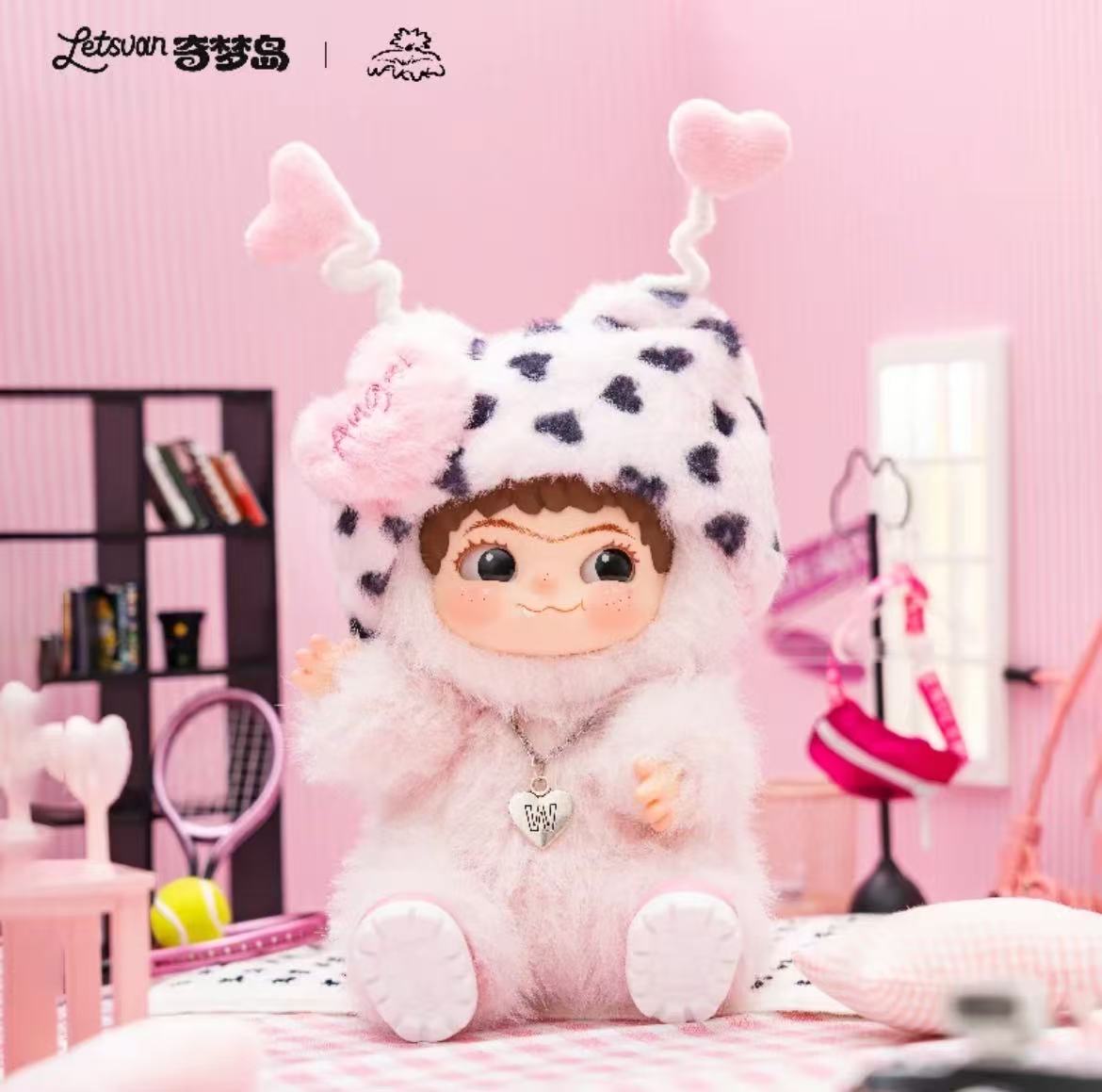 【PREORDER】wakuku angel plush doll hanging card 19cm