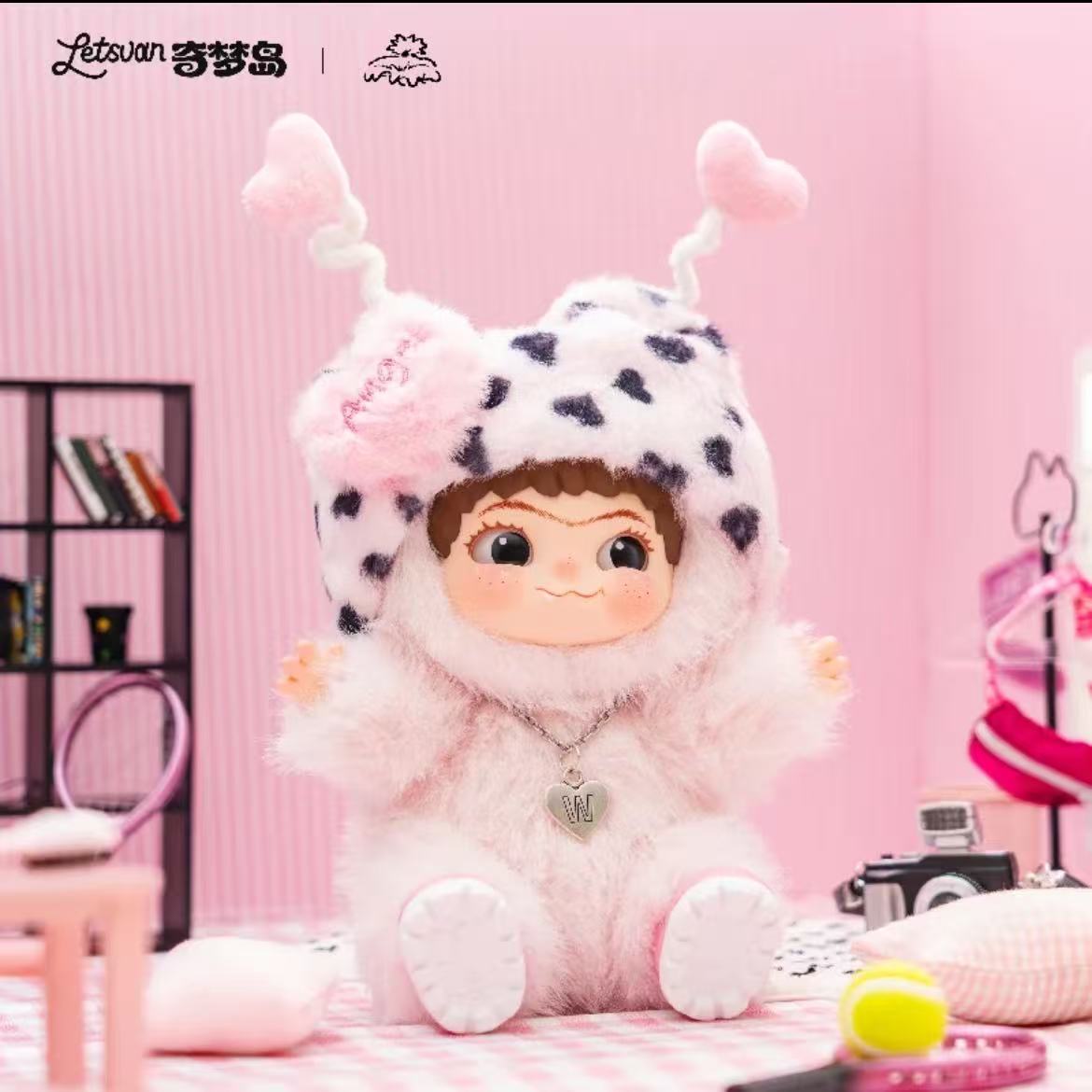 【PREORDER】wakuku angel plush doll hanging card 19cm