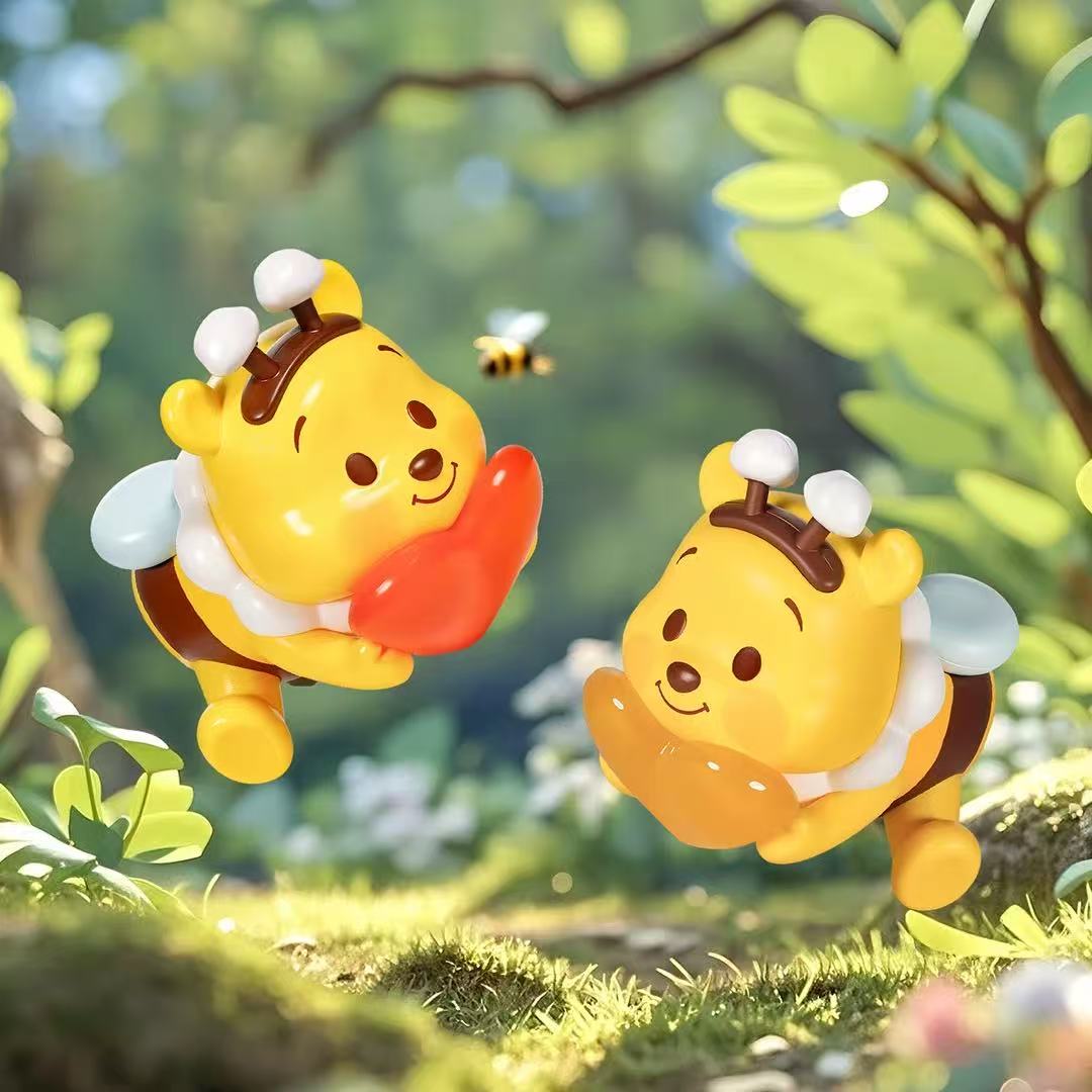 【NEW ARRIVAL-KIKI'S ROOM】Winnie The Pooh Sweet Honey Magnet Mini Bean Toy