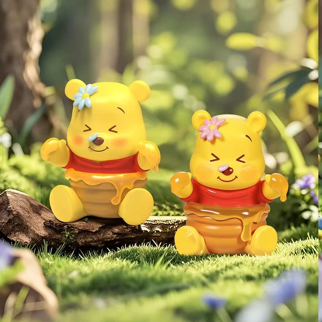 【NEW ARRIVAL-KIKI'S ROOM】Winnie The Pooh Sweet Honey Magnet Mini Bean Toy
