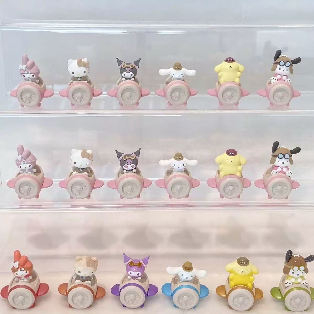 【NEW ARRIVAL-KIKI'S ROOM】Sanrio Steam Age Mini Bean Toy,3 beans