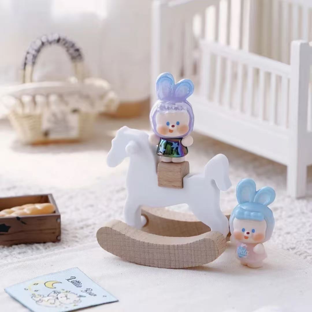 【NEW ARRIVAL-KIKI'S ROOM】Naib BunnyBunny Mini Bean Toy,5 In 1 Bag