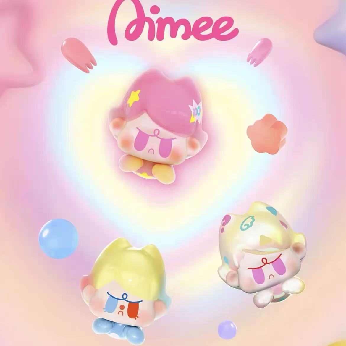 【NEW ARRIVAL-KIKI'S ROOM】Angry Aimee Wonder Aimee Mini Bean Toy,5 In 1 Bag