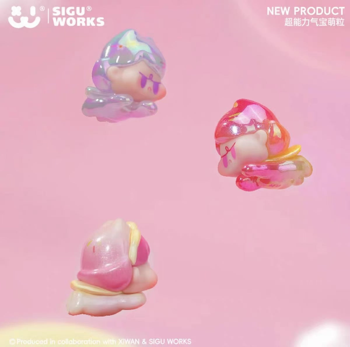 【NEW ARRIVAL-KIKI'S ROOM】Angry Aimee Wonder Aimee Mini Bean Toy,5 In 1 Bag