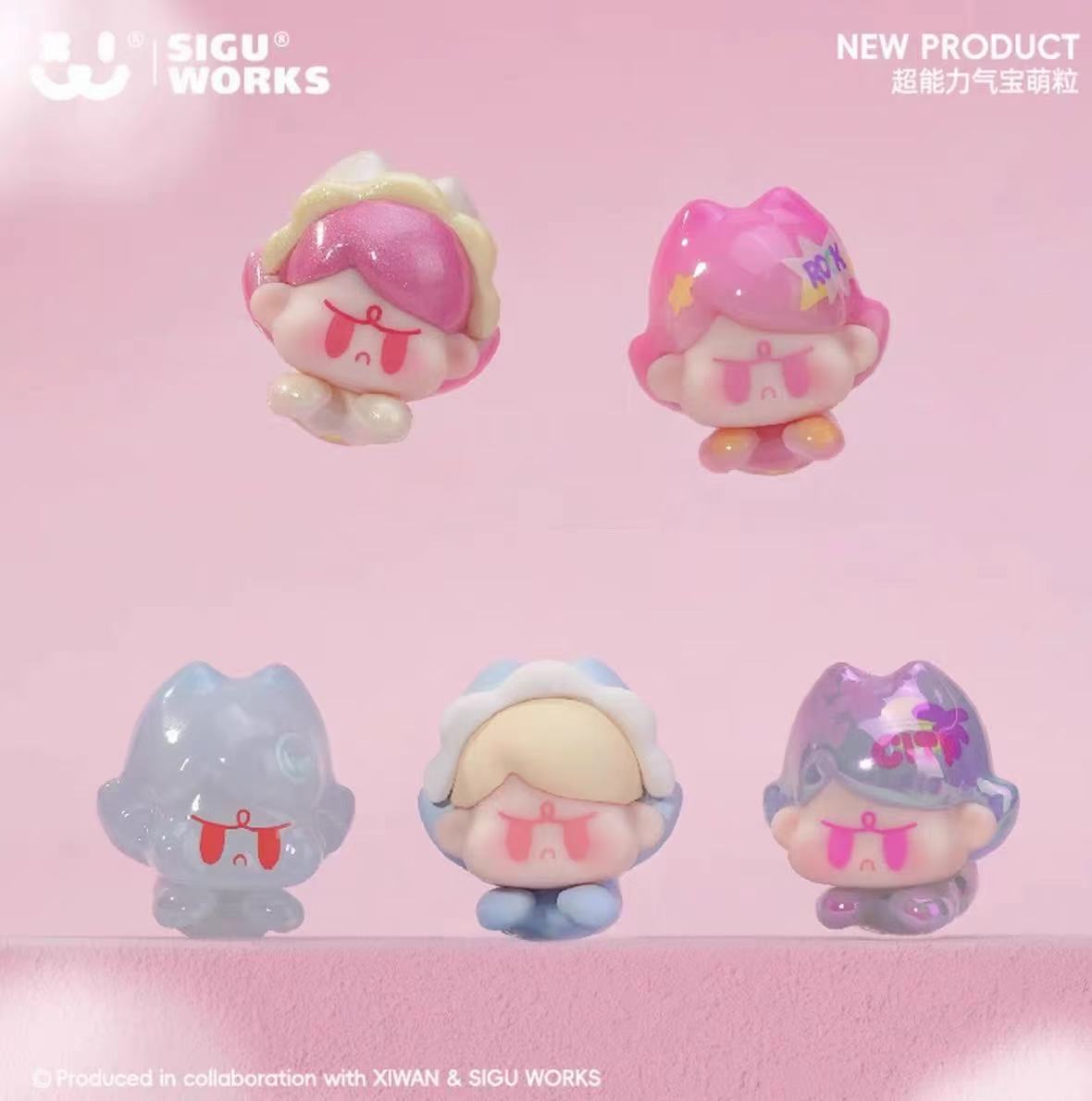 【NEW ARRIVAL-KIKI'S ROOM】Angry Aimee Wonder Aimee Mini Bean Toy,5 In 1 Bag