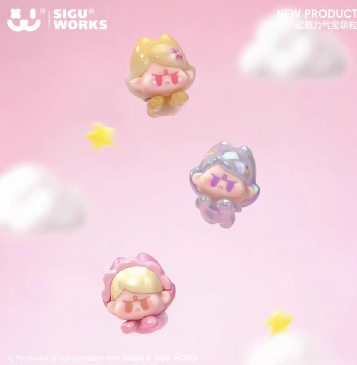 【NEW ARRIVAL-KIKI'S ROOM】Angry Aimee Wonder Aimee Mini Bean Toy,5 In 1 Bag