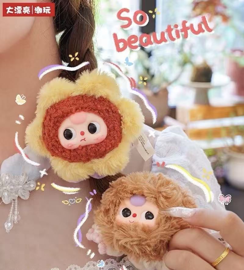【NEW ARRIVAL-KIKI'S ROOM】Baby 3 Cute Plush Hair Tie