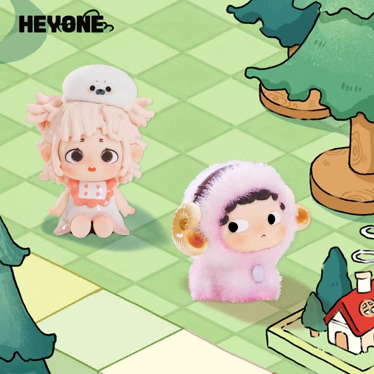Heyone Timetown Escape Mini Bean Toy
