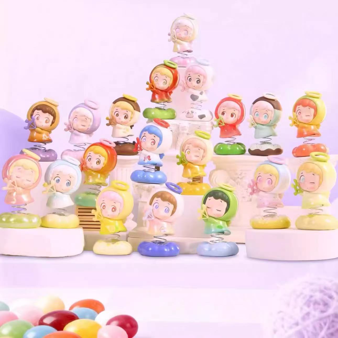 【NEW ARRIVAL-KIKI'S ROOM】Piny Angel Candy House Toy,2 boxes