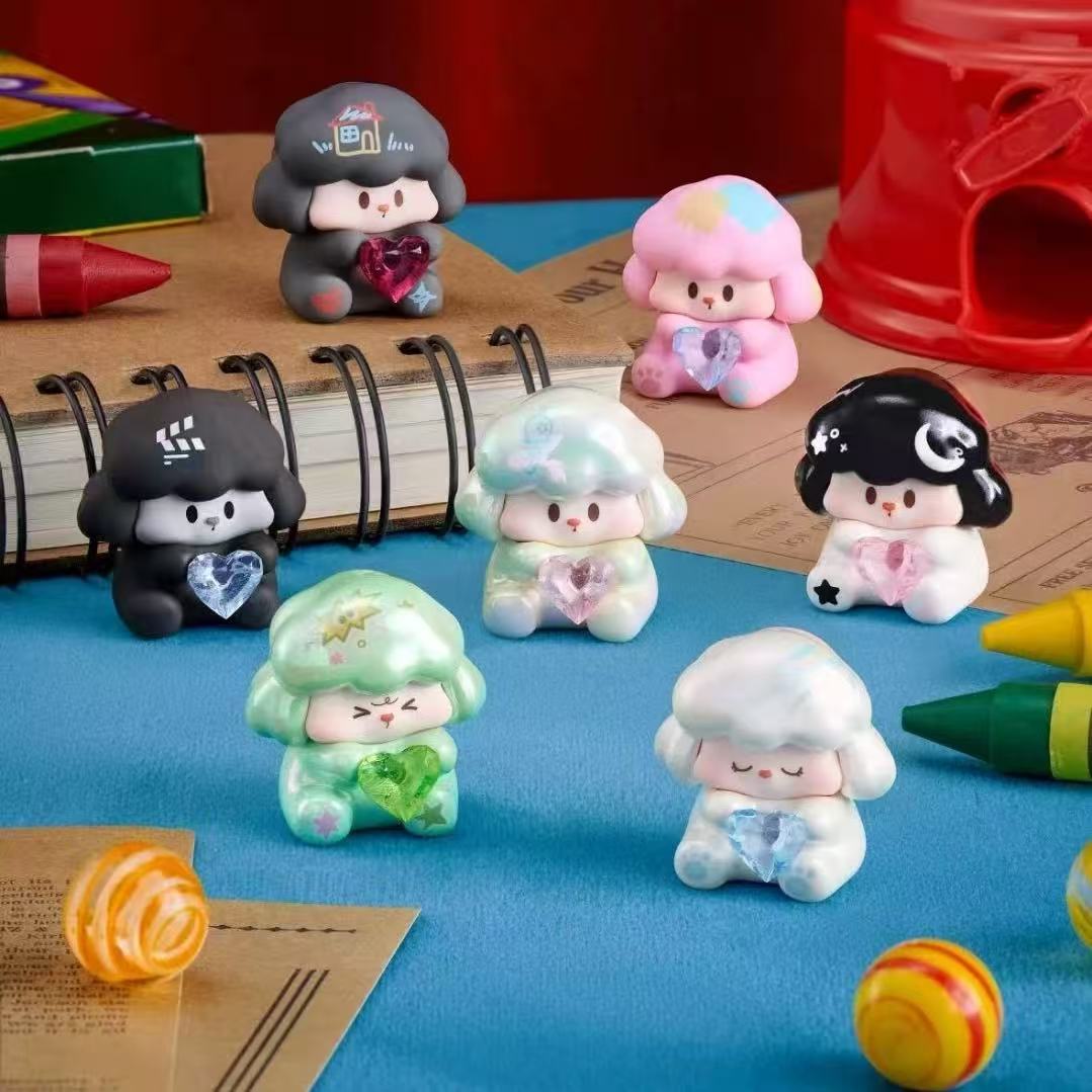 【NEW ARRIVAL-KIKI'S ROOM】Buddy Childhood Fantacy Night Mini Bean Toy,5 In 1 Bag