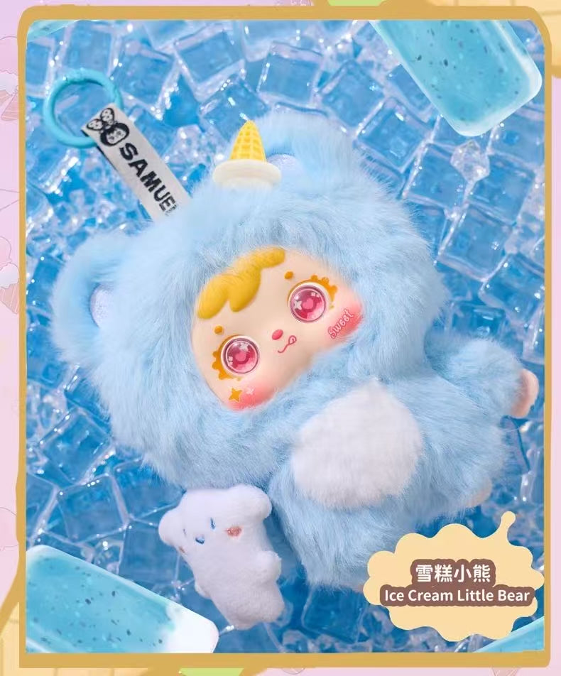 【NEW ARRIVAL-KIKI'S ROOM】Samuel Baobao Ice Cream Cute Pet Plush Doll