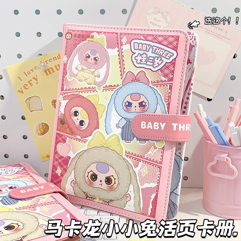 【PREORDER Baby 3】2PCS Baby 3 Card Binder,each binder come with 20 pages,double side