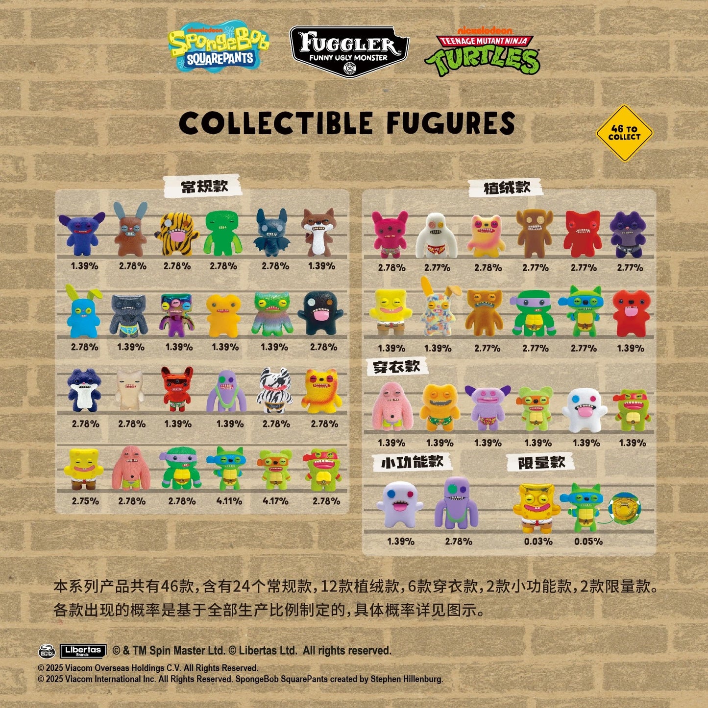 【NEW ARRIVAL】Fuggler Funny Ugly Monster Keychain