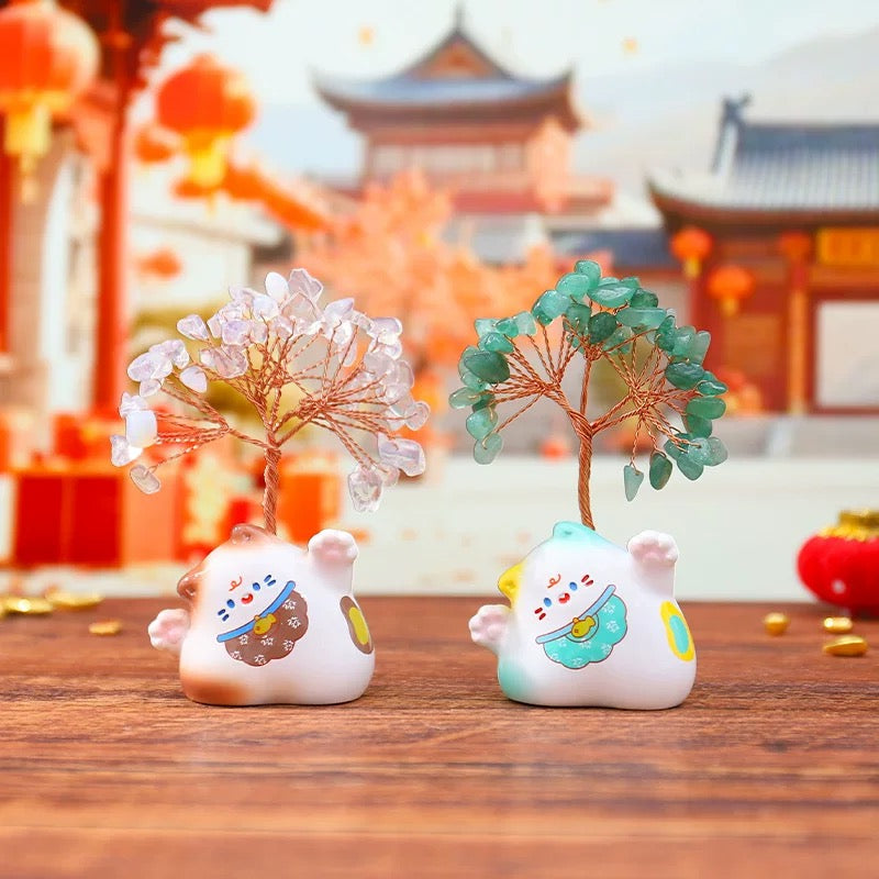【NEW ARRIVAL-RESTOCK】Fortune Cat Crystal Tree,2 boxes