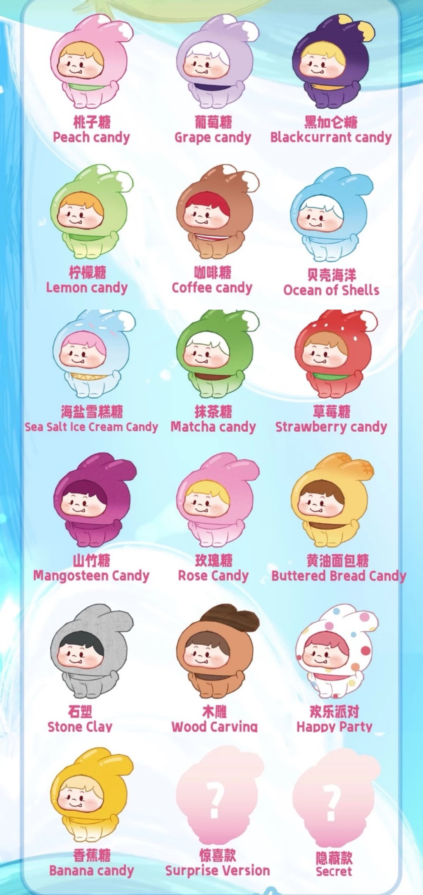 【NEW ARRIVAL】Pufufu Bunny Jumping Rabbit Mini Bean,4 boxes