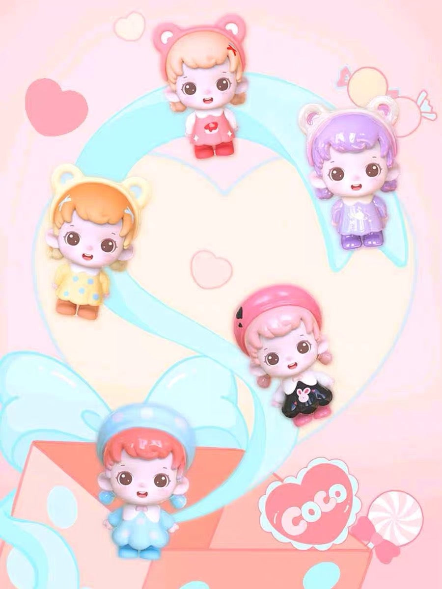 【NEW ARRIVAL】Coco Nice To Meet You Mini Bean,5 In 1 Bag