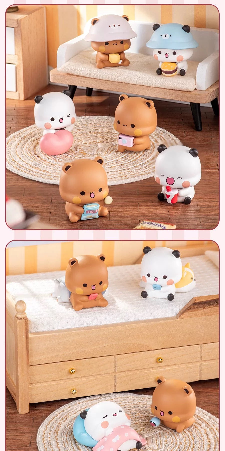 【NEW ARRIVAL】Yier And Bubu Couple's Daily Life,2 In 1 Box