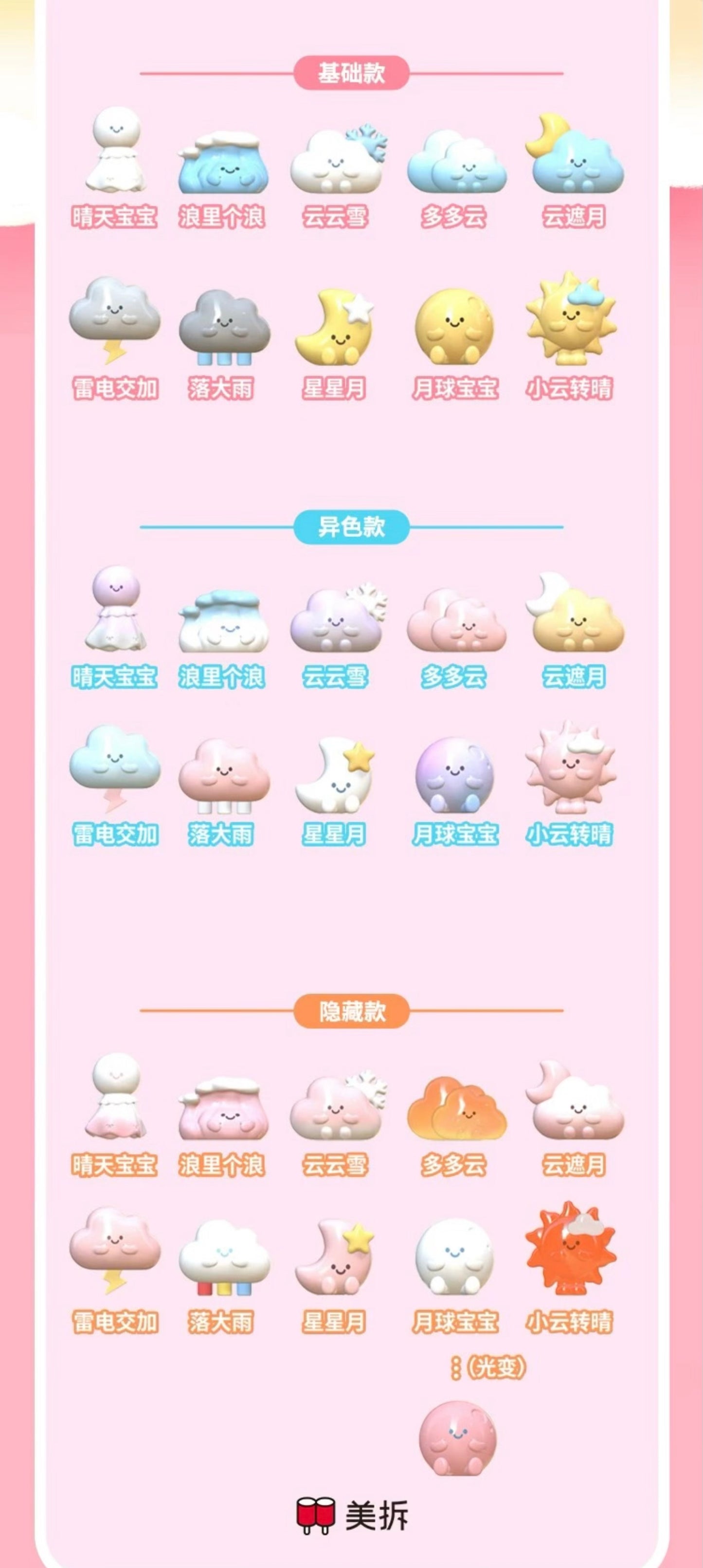 Meichai Weather V2 Mini Bean,3 In 1 Bag