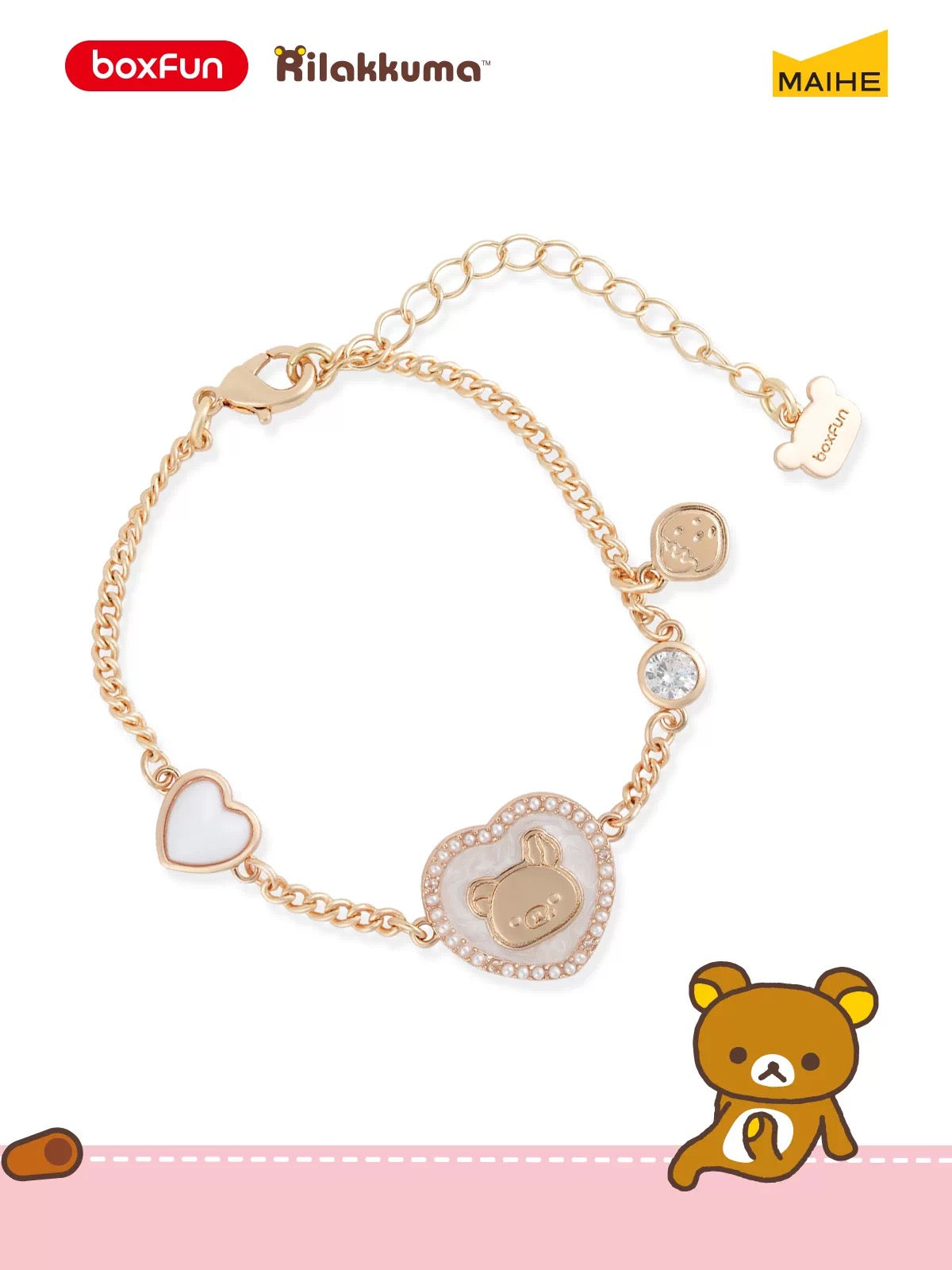 Rilakkuma Gulugulu Bracelet Official