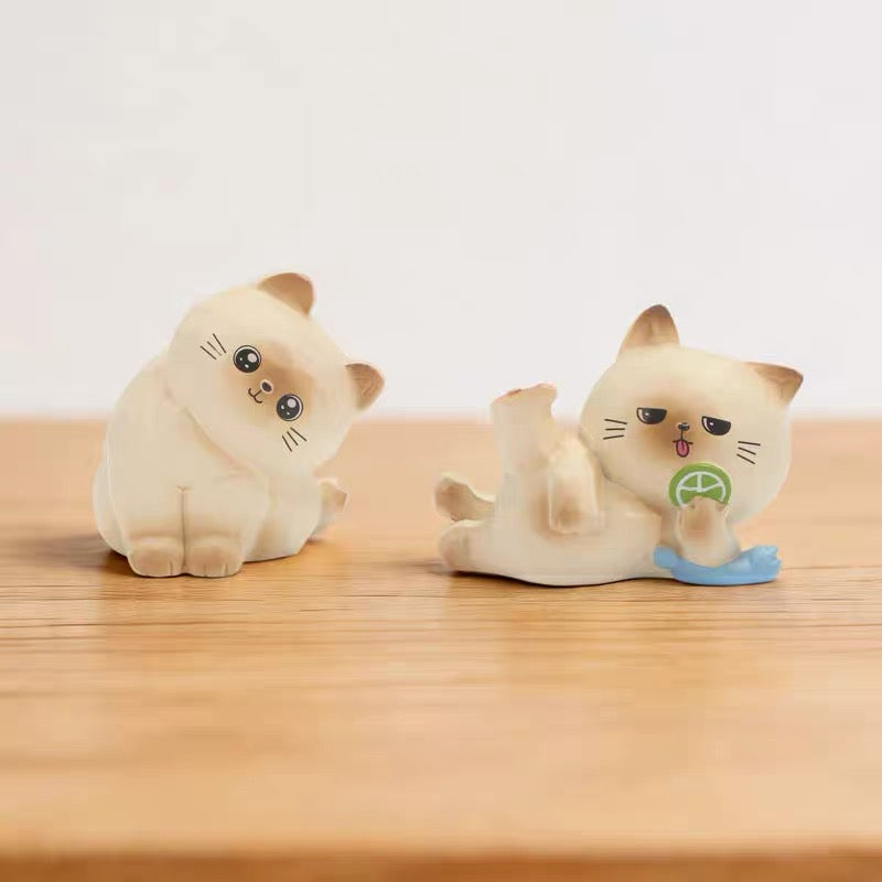 【NEW ARRIVAL】Lazy Cat Mini Figure
