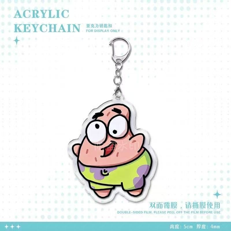 【NEW ARRIVAL】Spongebob Keychain-SHIP WITH OTHER ITEMS