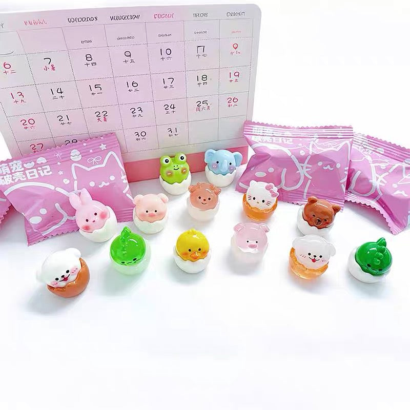 【NEW ARRIVAL】Cute Pet Hatching Diary Mini Bean,5 beans-SHIP WITH OTHER ITEMS