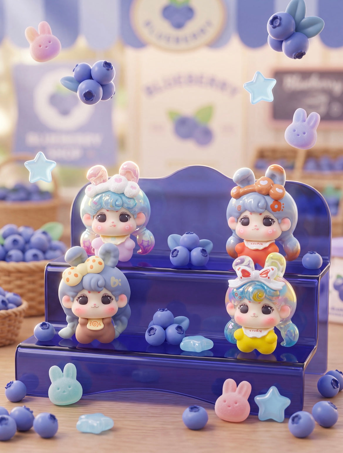 【NEW ARRIVAL】Tookie Rabbit Gummy Mini Bean,4 in 1 bag