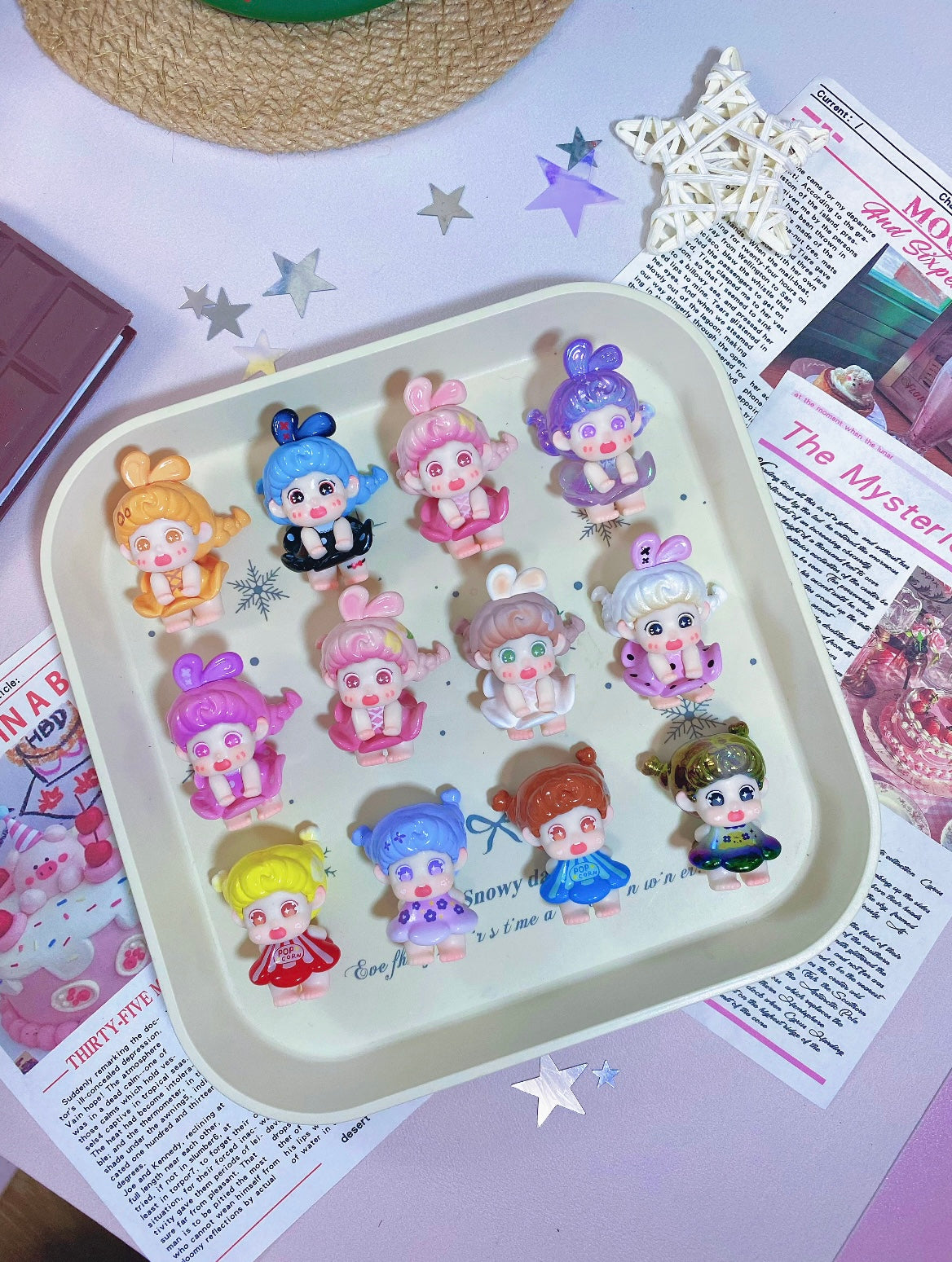 【NEW ARRIVAL】DUNDUN FAFA World Mini Bean,5 in 1 bag