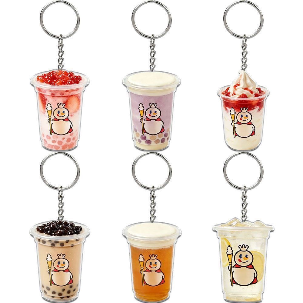 【NEW ARRIVAL】Mixue Boba Tea Keychain,5 in 1 bag-SHIP WITH OTHER ITEMS