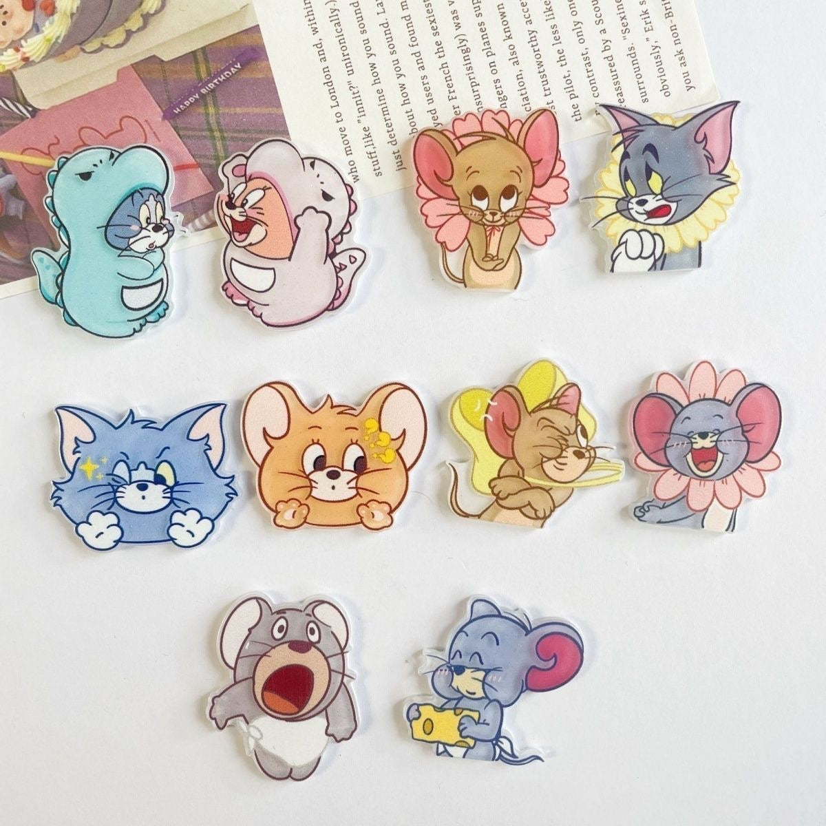 【NEW ARRIVAL】Tom And Jerry Fridge Magnet-SHIP WITH OTHER ITEMS