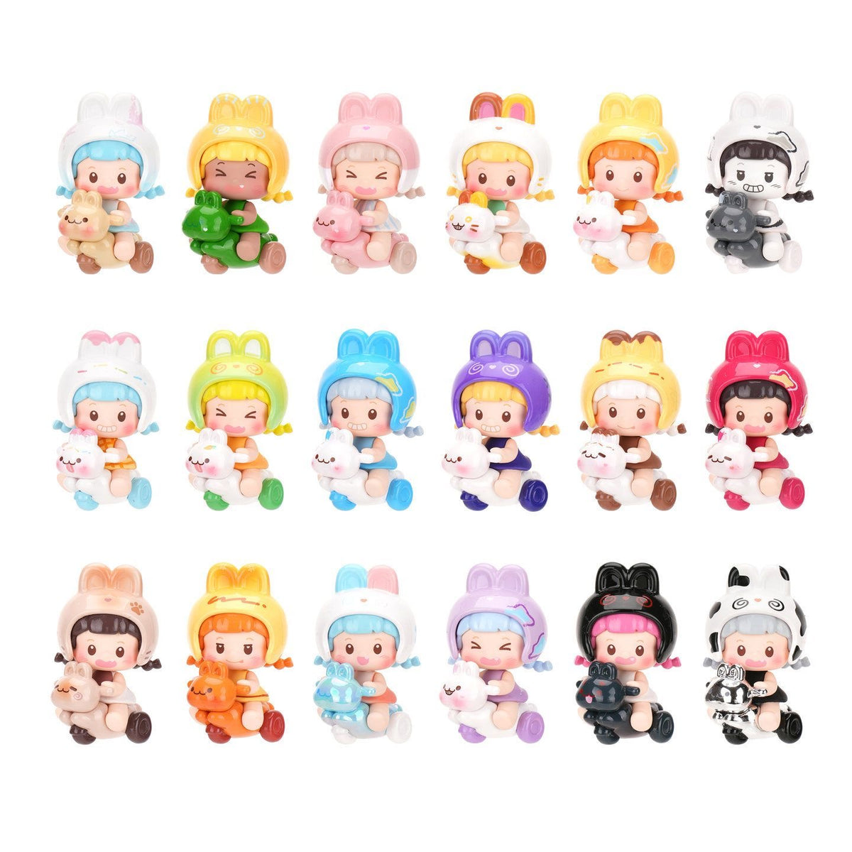 Pufufu Childlike Bunny Car Mini Figure
