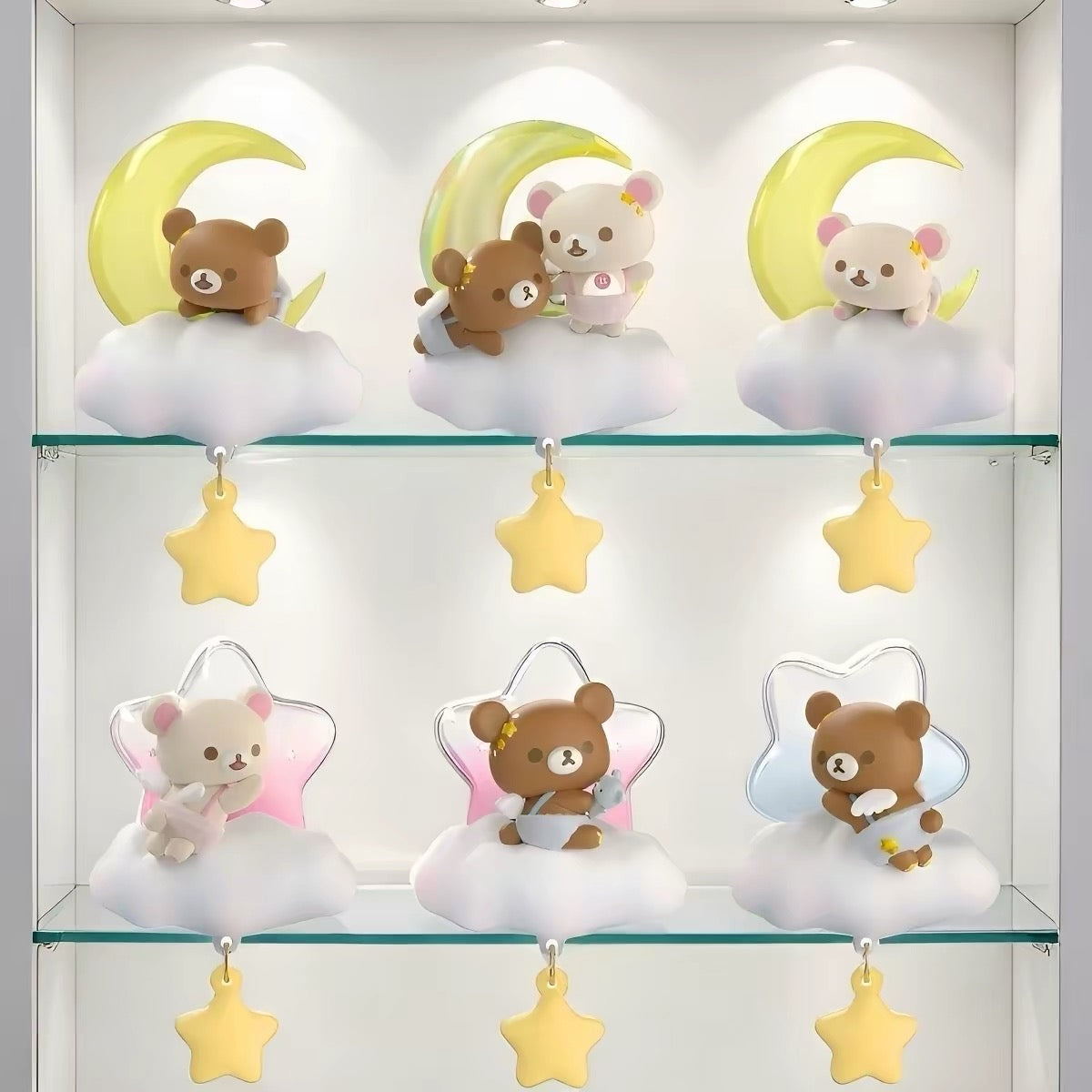 【NEW ARRIVAL】Rilakkuma Gentle Angel Light Up Fridge Magnet Figure