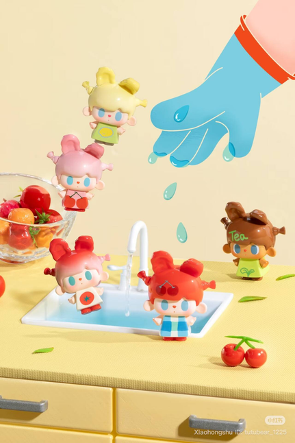 Tutubear Matisse's Summer Mini Bean Toy,5 In 1 Bag