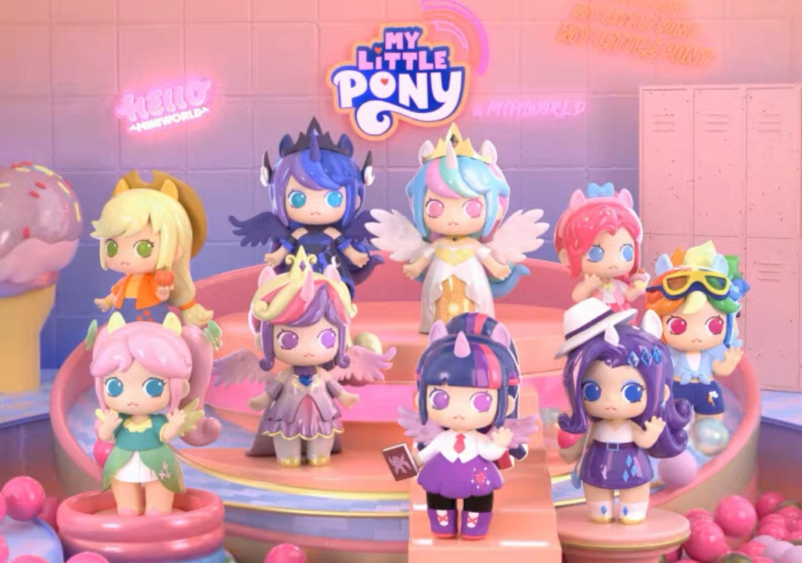 Mini world-my little pony toy doll