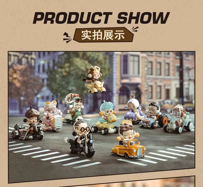 skull panda-tomorrow morning peak toy doll