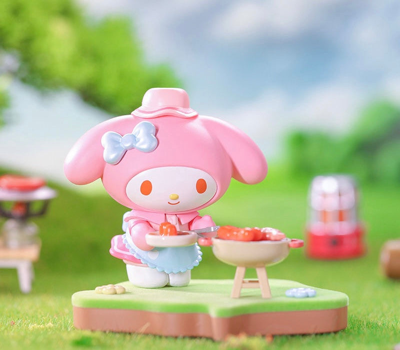 Sanrio camping friends toy doll-melody left
